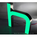 3D Iluminação Acrílico LED Canal Carta Mini Sign